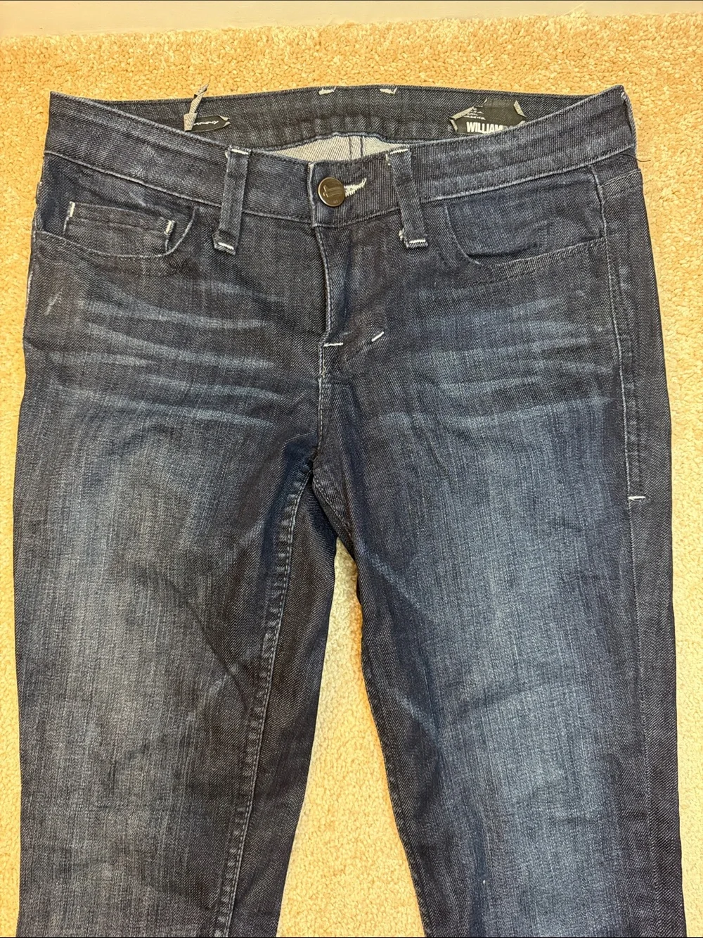 William Rast Dark Blue Women’s Ultra Skinny Jeans Size 26 - Picture 9 of 13